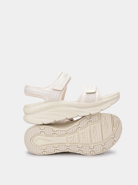 Сандалии Skechers 8975953 Бежевый 39 KW9293 - Фото 4 Сандалии Skechers 8975953 Бежевый 39 KW9293 - изображение 4
