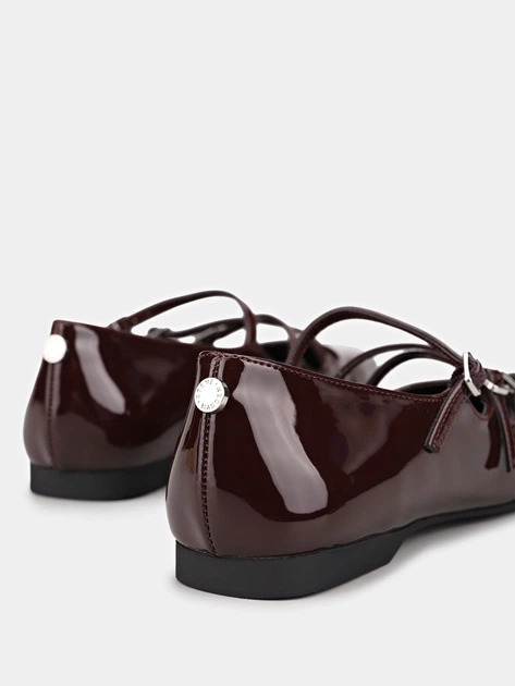 Балетки Steve Madden 10918237 Бордовий 36 9T240 - Фото 5 Балетки Steve Madden 10918237 Бордовий 36 9T240 - зображення 5
