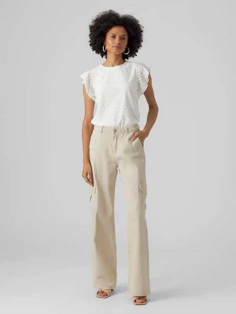 Футболка Vero Moda 9682116 Белый S VMW578 - Фото 5 Футболка Vero Moda 9682116 Белый S VMW578 - изображение 5