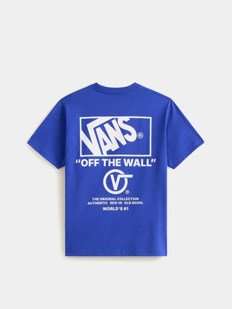 Футболка Vans 11091674 Синий XL V5547 - Фото 6 Футболка Vans 11091674 Синий XL V5547 - изображение 6