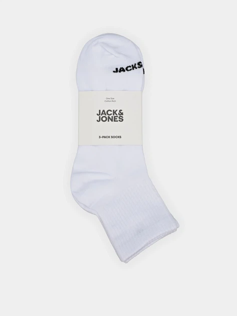 Набор носков JACK & JONES 10996957 Белый ONESIZE JNJ796 - Фото 1 Набор носков JACK & JONES 10996957 Белый ONESIZE JNJ796 - изображение 1