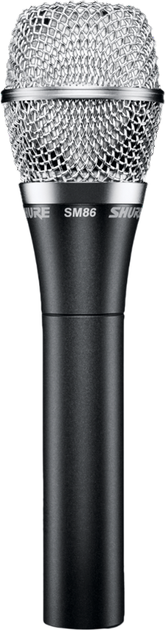 Мікрофон Shure SM86 Black (42406112406) - Фото 1 Мікрофон Shure SM86 Black (42406112406) - зображення 1