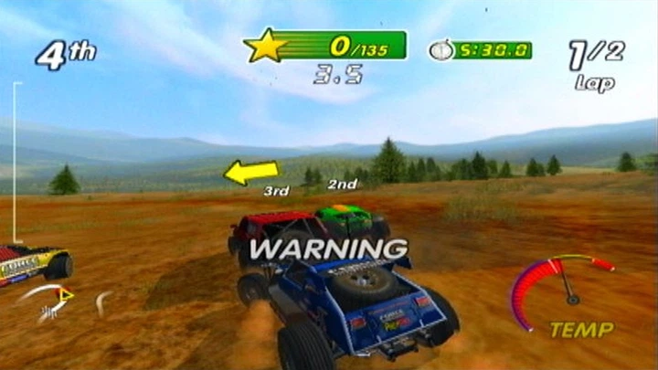 Игра Nintendo Wii Excite Truck Europe Английская Версия Б/У - изображение 6