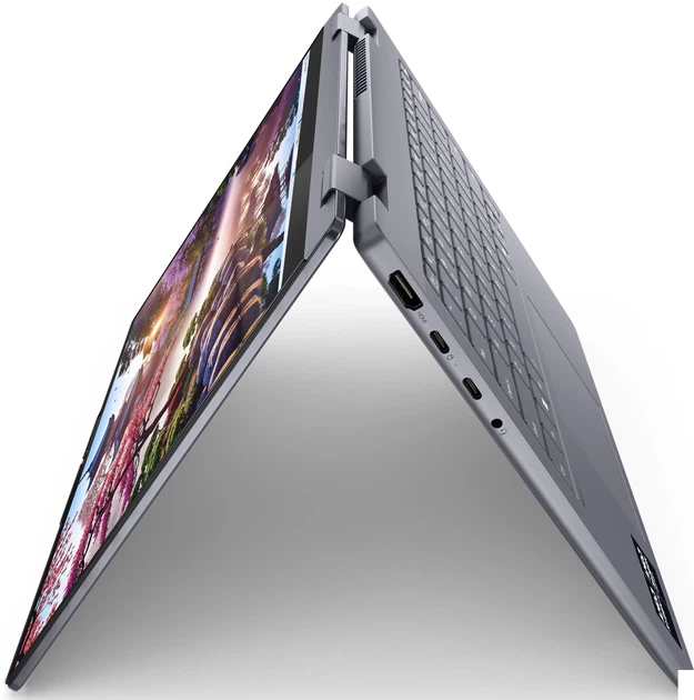 Сенсорнй ультрабук 14" Lenovo IdeaPad 5 2-in-1 14AKP10 AMD Ryzen AI 5 340 RAM 16GB SSD 512GB Windows 11 Алюминиевой корпус (UKR) (102198531) - Уценка - изображение 11