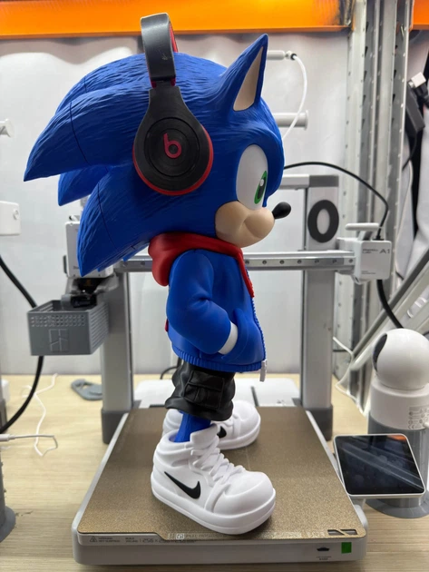 Підставка тримач для навушників у вигляді Sonicа(Соніка) - Фото 2 Підставка тримач для навушників у вигляді Sonicа(Соніка) - изображение 2