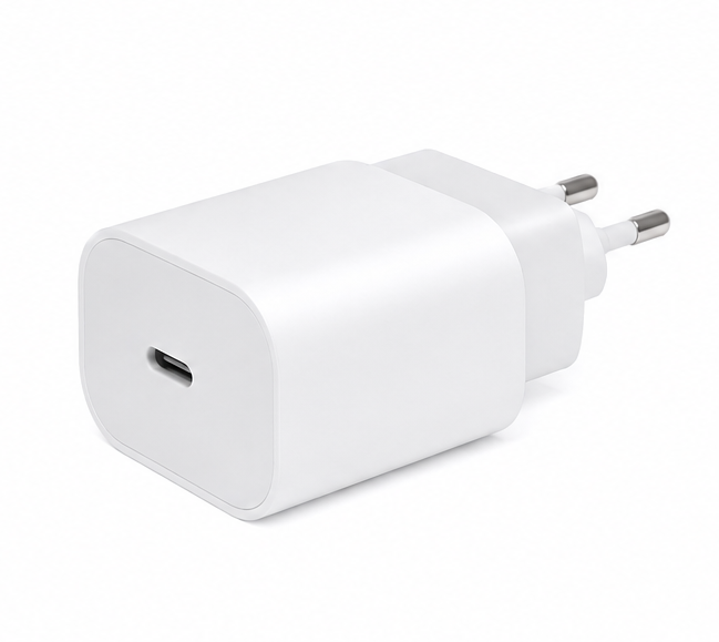 Сетевое зарядное устройство для Apple iPhone Power Adapter 35W USB-C, быстрая зарядка, белое, в коробке - Фото 3 Сетевое зарядное устройство для Apple iPhone Power Adapter 35W USB-C, быстрая зарядка, белое, в коробке - изображение 3