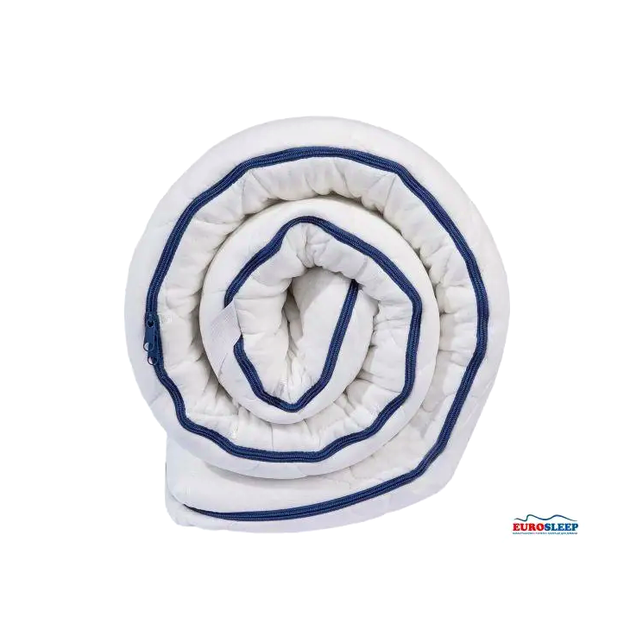 Топпер EuroSleep Cocos-Mix трикотаж средняя жесткость 90х190 для сна MC-1631 - изображение 5