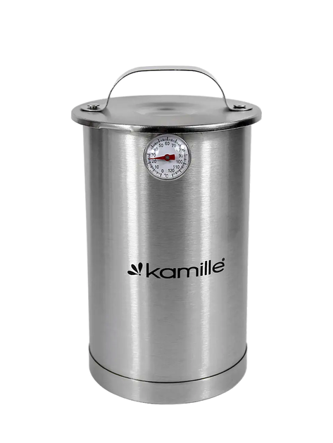 Гілчинниця 1.5 л із неіржавкої сталі для м'яса та риби Kamille MC-0364 - зображення 2