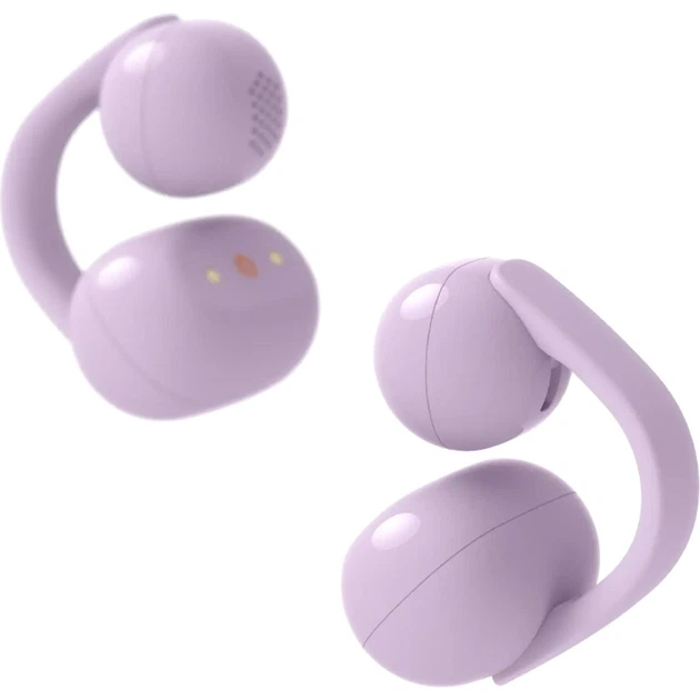 Навушники бездротові Sony LinkBuds Clip Purple (WF-LC900/V) - Фото 2 Навушники бездротові Sony LinkBuds Clip Purple (WF-LC900/V) - зображення 2