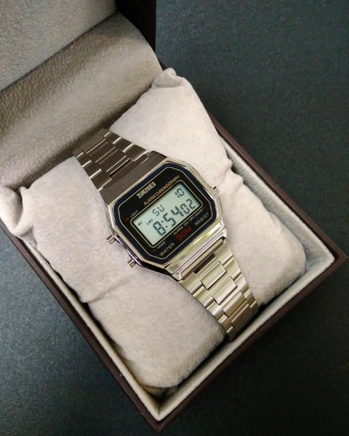 Наручний годинник Skmei Popular Silver 1123S (1550) - зображення 5