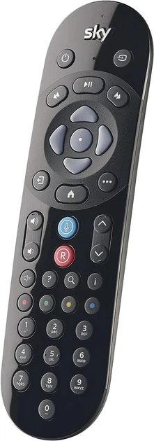 Голосовой пульт дистанционного управления Sky Q SKY135, универсальный ИК пульт для Sky Q, голосовой поиск, 37 кнопок - изображение 2