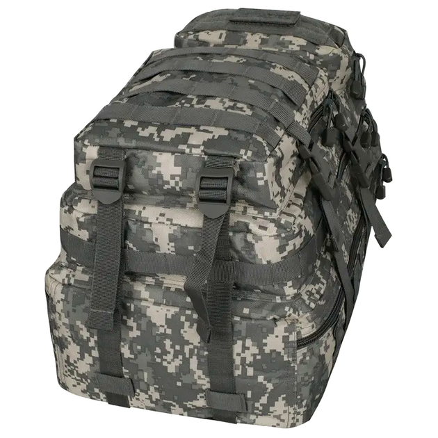 Туристический рюкзак 36 литров система Molle для походов серый Mil-Tec LS-1124 - изображение 8