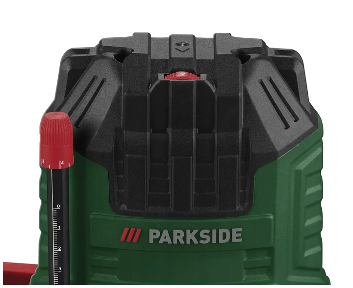Ручной фрезерный станок 1200 Вт 30000 обмин для обработки древесины 6 фрез Parkside LS-1469 - Фото 5 Ручной фрезерный станок 1200 Вт 30000 обмин для обработки древесины 6 фрез Parkside LS-1469 - изображение 5