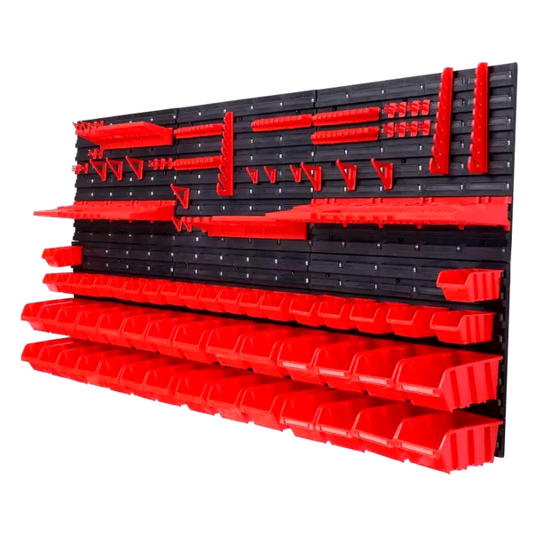 Панель для инструментов 170x78 см с контейнерами для мастерской Kraft&Dele LS-2283 - зображення 2