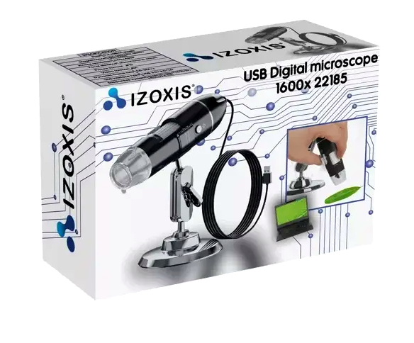 Цифровой USB-микроскоп 1600x 2Mpix для учебы и исследований 1 шт LS-2009 - изображение 10