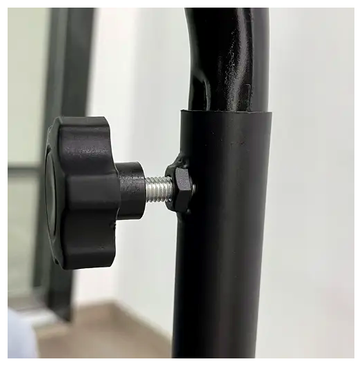 Фитнес батут 130 см шестиугольный для дома с ручкой черный Rippey LS-2635 - изображение 8