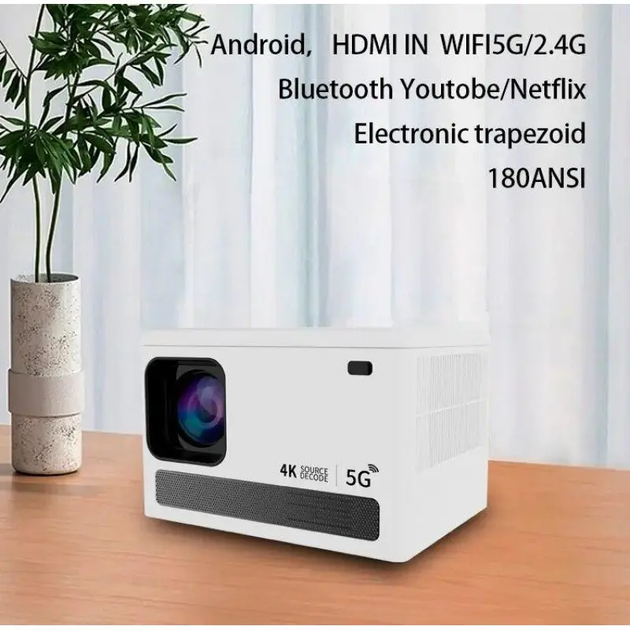 Видео wifi проектор x8 Ultra HD / Домашний кинотеатр - изображение 3