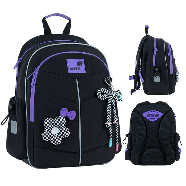 Школьный набор Kite Education Flower Power SET_K26-771S-2 (рюкзак, пенал, сумка) - Фото 2 Школьный набор Kite Education Flower Power SET_K26-771S-2 (рюкзак, пенал, сумка) - изображение 2