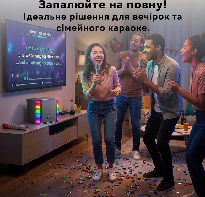 Портативная караоке-система YS-310 black - Фото 3 Портативная караоке-система YS-310 black - изображение 3