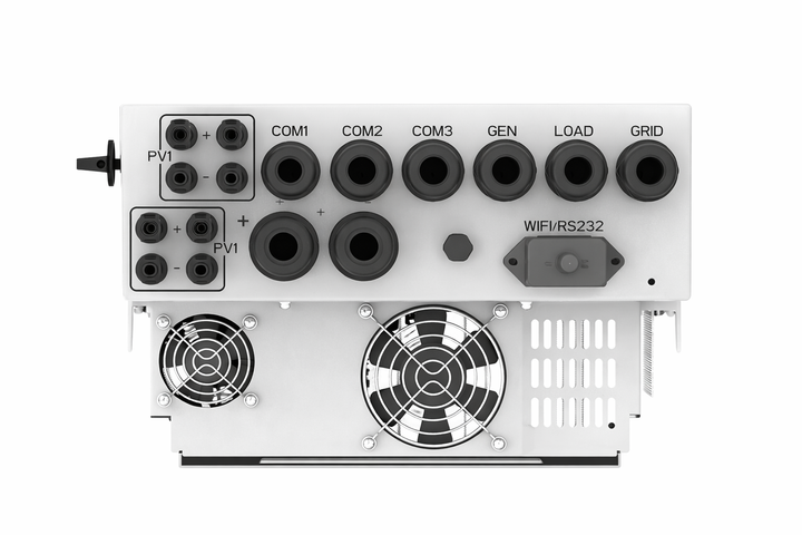 Гибридный солнечный инвертор Deye 6 кВт (SUN-6K-SG05LP1-EU-AM2-P), 1 фаза 48V низковольтный, Wi-Fi, АКБ - изображение 4