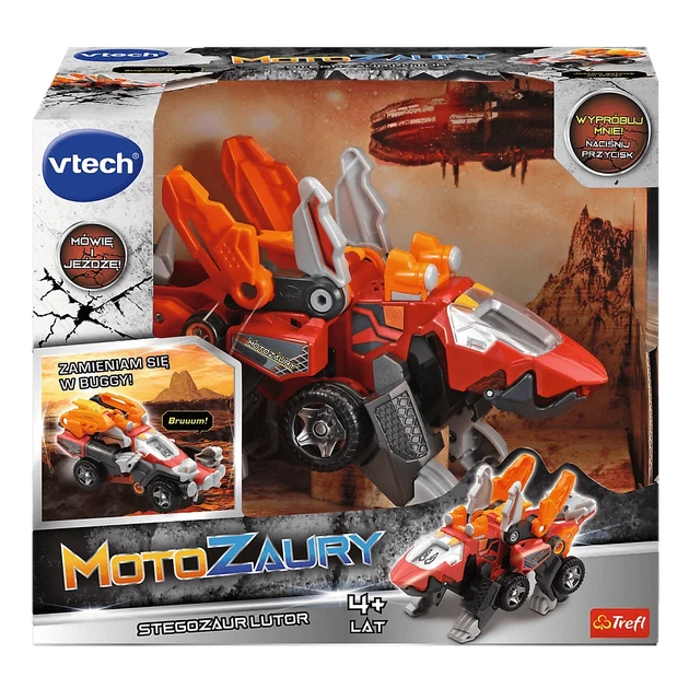 Figurka Vtech Motozaury Stegozaur Lutor 12 cm (5900511619515) - obraz 2