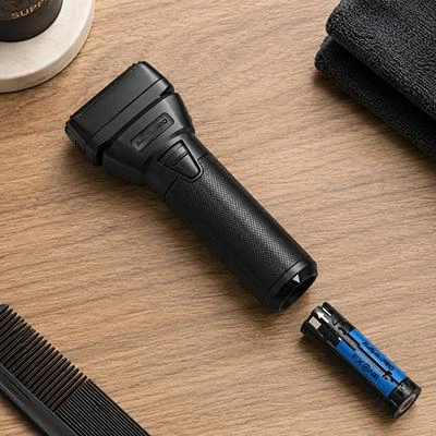 Шейвер профессиональный BaByliss PRO FXOne Black FX для парикмахеров и барберов, аккумуляторная электробритва, двойная сетка, 10000 об/мин, Black (EBMSF97XF) - изображение 4