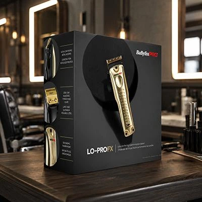 Триммер BaByliss PRO LO-PRO FX Gold профессиональный для парикмахеров и барберов, аккумуляторный, Titanium Blade 40 мм, 6800 об/мин (EG6Z7XF) - изображение 5