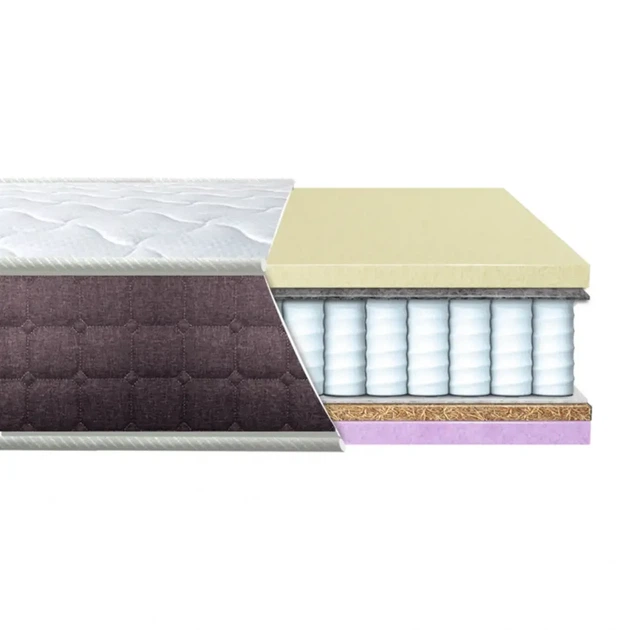 Матрас пружинный двусторонний Eurosleep BRAVE SPRING MEMORY-COCOS 140х190 - Фото 3 Матрас пружинный двусторонний Eurosleep BRAVE SPRING MEMORY-COCOS 140х190 - изображение 3