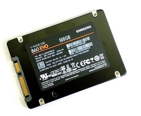 SSD накопичувач Samsung 860 EVO 500GB 2.5" SATAIII TLC - Фото 2 SSD накопичувач Samsung 860 EVO 500GB 2.5" SATAIII TLC - зображення 2