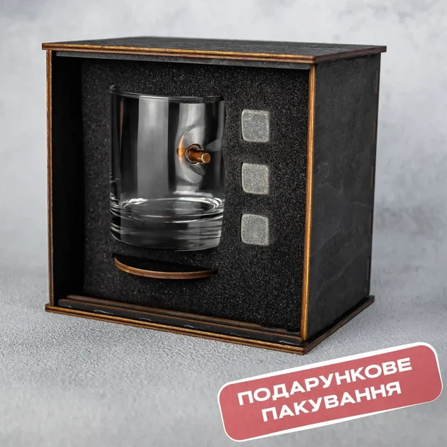 Стакан для виски (с пулей) VSKLO - Фото 4 Стакан для виски (с пулей) VSKLO - изображение 4