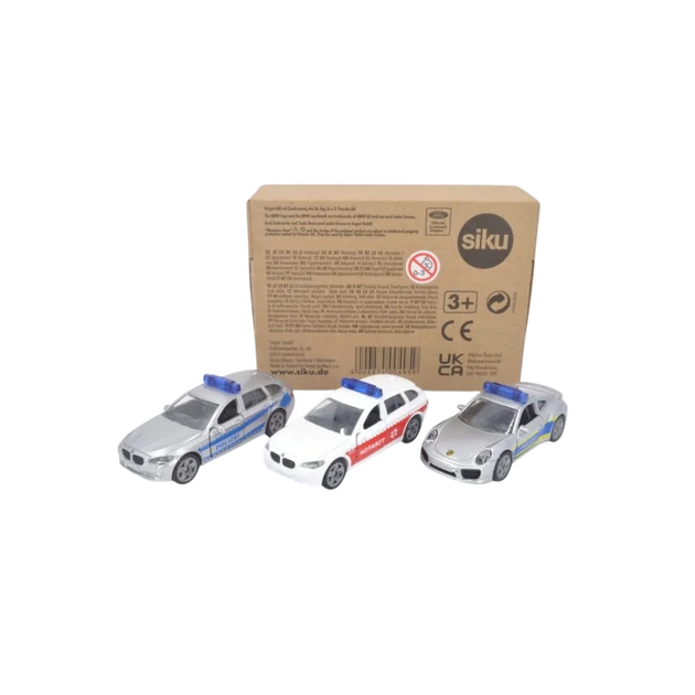 Zestaw pojazdów ratunkowych Siku Police and Rescue Vehicle Set 3 szt (4006874004959) - obraz 2