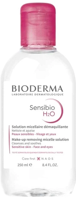 Мицеллярный лосьон Bioderma Sensibio 250 мл (3701129812068) - Фото 3 Мицеллярный лосьон Bioderma Sensibio 250 мл (3701129812068) - изображение 3