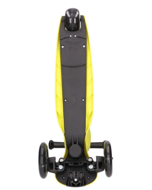 Самокат трансформер біговел дитячий scooter для дітей триколісний 3х колісний від 1 року для дітей наймолодших малюків з батьківською ручкою і сидінням трьохколісний 3 в 1 жовтий - зображення 6