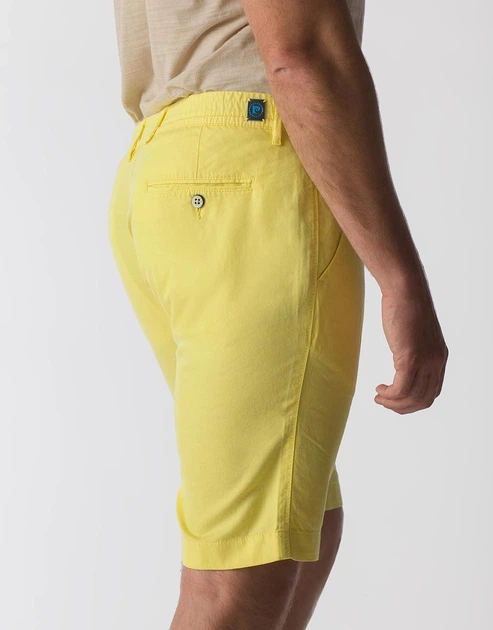 Шорты - бермуды Pierre Cardin из коллекции Future Flex в ярко - жёлтом цвете - размер 33(5002/2105/34770) - изображение 5