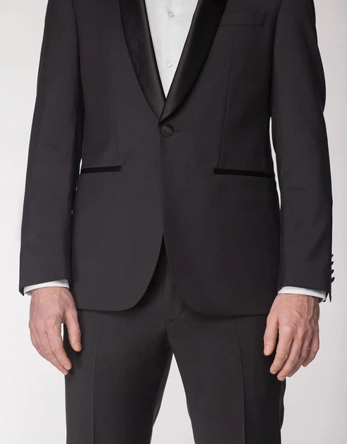 Смокинг Pierre Cardin в чёрном цвете - размер 24/48 (S)(66801/2000/51068) - изображение 7