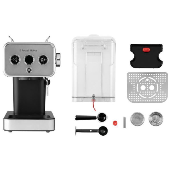 Кавоварка еспрессо Russell Hobbs 26452-56 Distinctions Titanium (6899417) - изображение 5