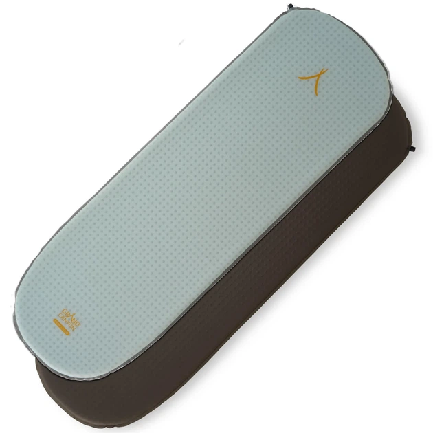 Килимок самонадувний Grand Canyon Hattan 3.8 L 20D Rip-stop Nylon 198x65x3,8 см Misty Blue - зображення 2