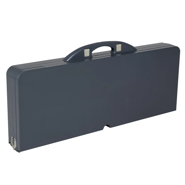 Складной стол Bo-Camp Basic Grey 65х85 см сталь темно-серый - изображение 2