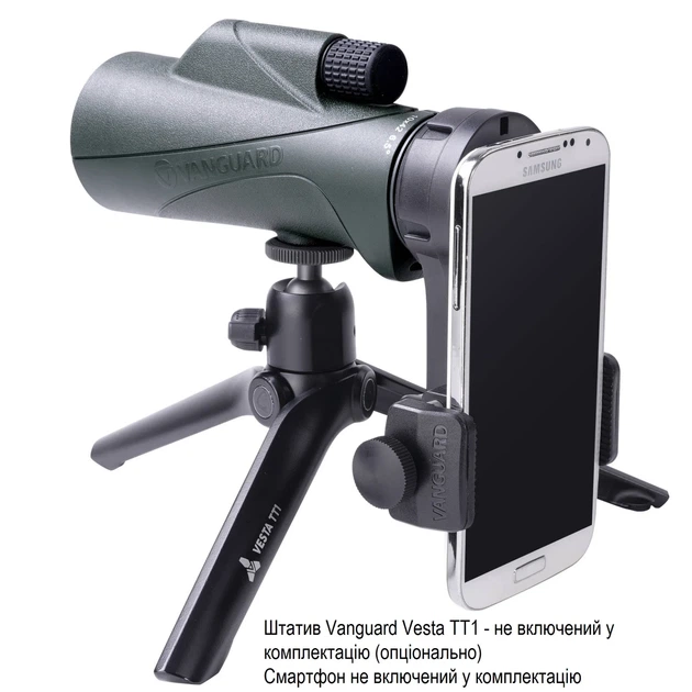 Монокуляр Vanguard VEO HD2 10x42 WP карбон чорний - зображення 9