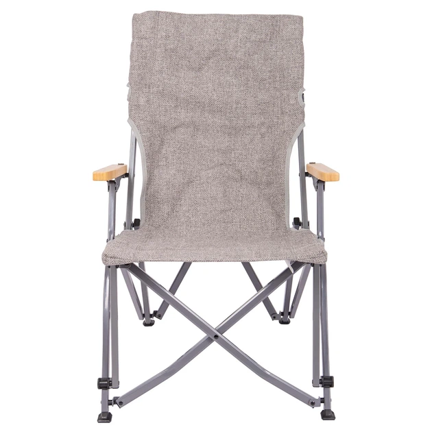 Крісло розкладне Bo-Camp Chelsea Grey 92х20х15 см алюміній сіре - Фото 2 Крісло розкладне Bo-Camp Chelsea Grey 92х20х15 см алюміній сіре - зображення 2