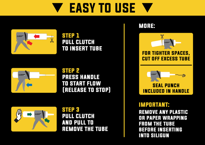 Пистолет для силикона SILIGUN - изображение 6
