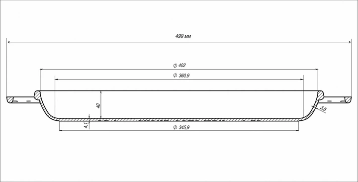 Жаровня чугунная Maysternya 40 см (400-40) совместима как крышка для котлов 12, 15, 18 л. - Фото 13 Жаровня чугунная Maysternya 40 см (400-40) совместима как крышка для котлов 12, 15, 18 л. - изображение 13
