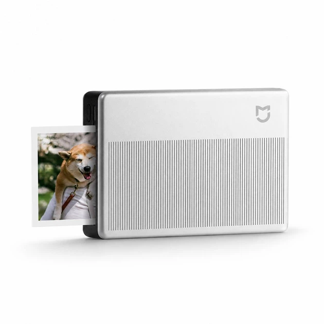 Портативний фотопринтер Mijia Pocket Photo Printer 1S Білий, ZINK, Bluetooth, друк фото 2×3", 313×512 dpi, USB Type-C, AR-фотографії - Фото 1 Портативний фотопринтер Mijia Pocket Photo Printer 1S Білий, ZINK, Bluetooth, друк фото 2×3", 313×512 dpi, USB Type-C, AR-фотографії - изображение 1