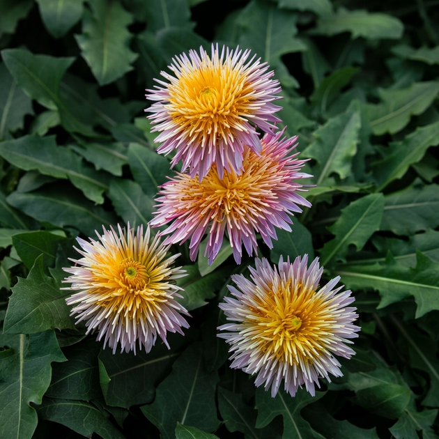 Семена Розовый одуванчик, Taraxacum pseudoroseum10 шт/уп - изображение 3