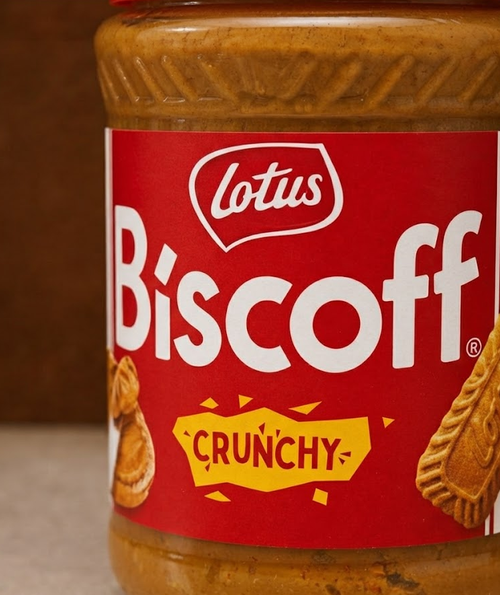 Паста из карамелизированного печенья Lotus Biscoff Crunchy 700 г хрустящая бельгийская карамельная паста для круассанов вафель чизкейков и тортов - Фото 5 Паста из карамелизированного печенья Lotus Biscoff Crunchy 700 г хрустящая бельгийская карамельная паста для круассанов вафель чизкейков и тортов - изображение 5