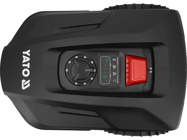 Газонокосарка-робот акумуляторна YATO YT-852091 (+ зарядна станція) - Фото 2 Газонокосарка-робот акумуляторна YATO YT-852091 (+ зарядна станція) - зображення 2