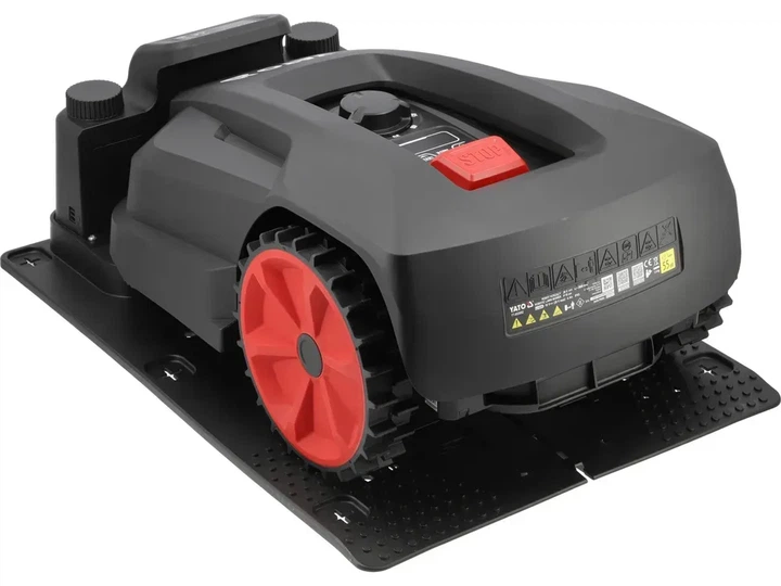 Газонокосарка-робот акумуляторна YATO YT-852092 (+ зарядна станція) - Фото 4 Газонокосарка-робот акумуляторна YATO YT-852092 (+ зарядна станція) - зображення 4