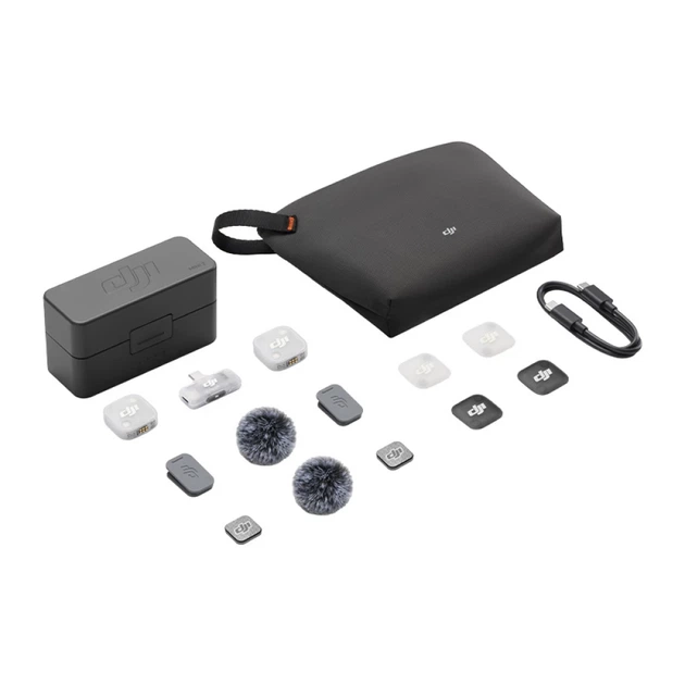 Микрофонная система DJI Mic Mini 2 2TX + 1RX + кейс (CP.RN.00000532.01) - Фото 2 Микрофонная система DJI Mic Mini 2 2TX + 1RX + кейс (CP.RN.00000532.01) - изображение 2