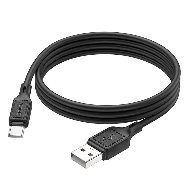 Кабель HOCO X90 Cool silicone charging data cable for Type-C Black - Фото 5 Кабель HOCO X90 Cool silicone charging data cable for Type-C Black - изображение 5