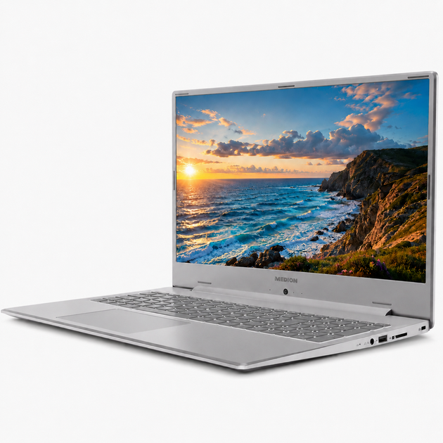 Ноутбук 17,3" Medion (Lenovo Group) Akoya S17403 | Intel Core i5-10210U | IPS (1920x1080) FullHD | RAM 8 ГБ | SSD 512 ГБ | Intel UHD Graphics | Win11 (5359) - изображение 4